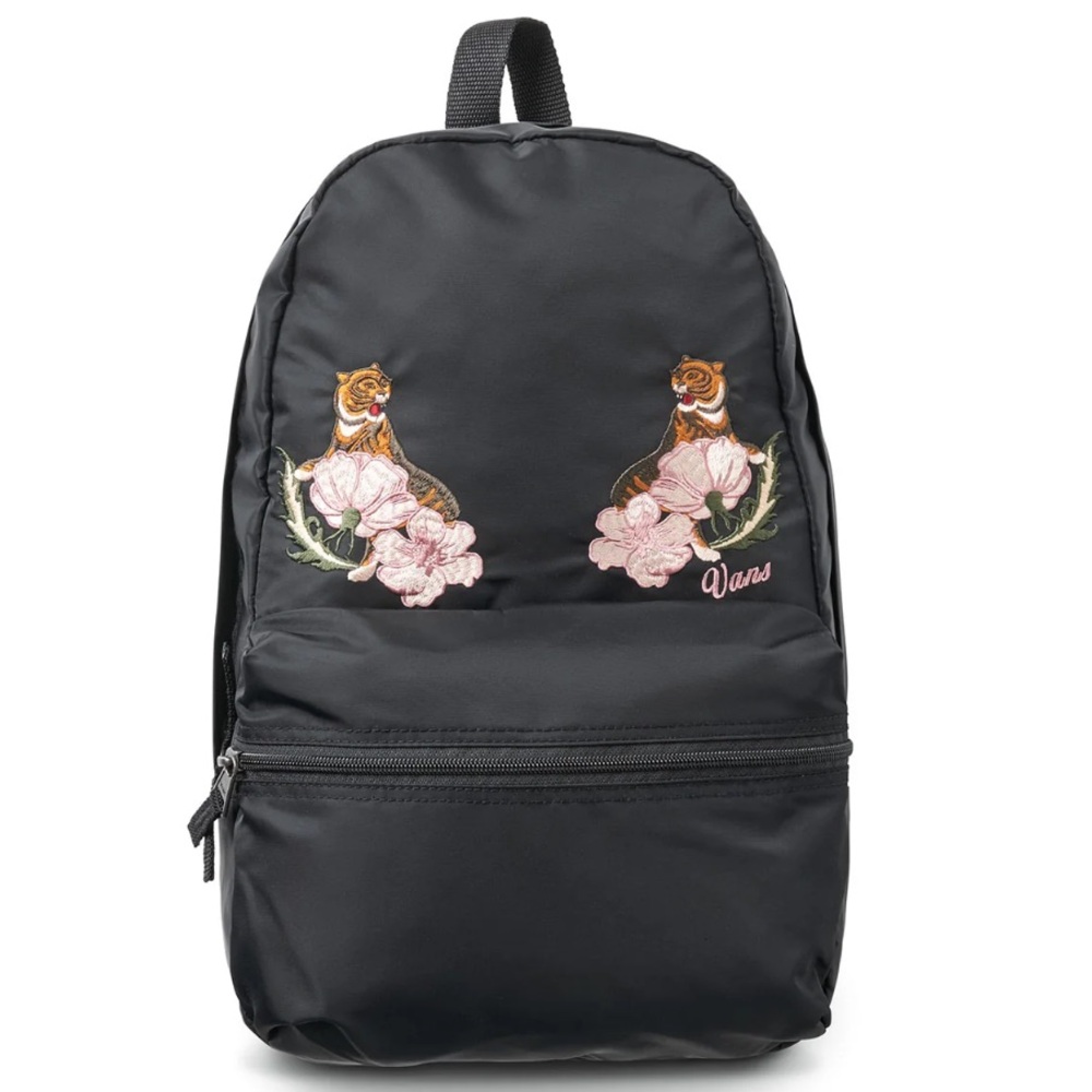 🐅🖤VANS Souvenir Embroidered Tiger & Flowers Backpack 🐅🖤 VHTF•Discontinued•VGUC